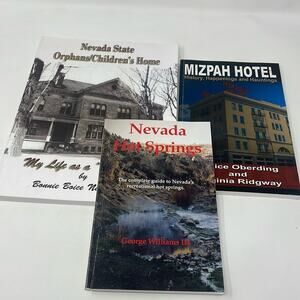 Signed, First Edition Nevada Historical Books from the Division of Tourism